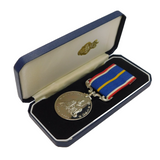 Boxed British National Service Military Medal Vintage 1960