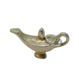 Sterling Silver Oil Lamp Charm Pendant Vintage c1970
