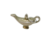 Sterling Silver Oil Lamp Charm Pendant Vintage c1970