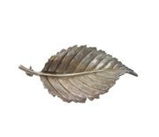 Sterling Silver Figural Leaf Pattern Brooch Pin Vintage 1982 London