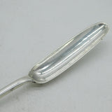George III Sterling Silver Bone Marrow Scoop Spoon Antique 1776 London