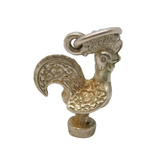 Sterling Silver Portuguese Cockerel Charm Pendant Vintage c1970