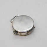 Victorian Sterling Silver Cased Longia Wristwatch Antique 1865 London