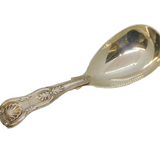 William IV Sterling Silver Kings Pattern Tea Caddy Spoon Antique 1835 London