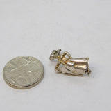 Sterling Silver Spanish Matador Charm Pendant Vintage c1970