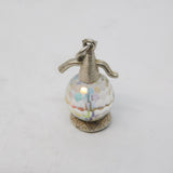 Sterling Silver Soda Siphon Glass Set Charm Pendant Vintage c1970s