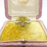 Sterling Silver Stacking Ring Vintage c1970 Size L 1/2
