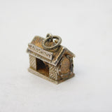 Sterling Silver Blacksmith's Shop Smithy Charm Pendant Vintage c1970s