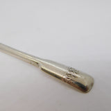 George IV Sterling Silver Mustard Spoon Antique 1830 Birmingham Unite & Hilliard