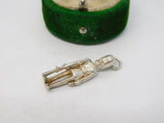Sterling Silver British Royal Guardsman Charm Pendant Vintage c1970