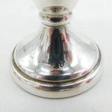 Sterling Silver Pedestal Flower Vase Vintage 1977 Birmingham