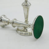 Pair of Sterling Silver Table Candlesticks Vintage 1982 Birmingham