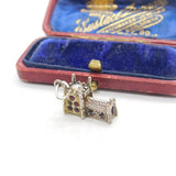 Sterling Silver Church Chapel Charm Pendant Vintage c1970