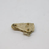 Sterling Silver Cutwork Hinged Lid Piano Charm Pendant Vintage c1970