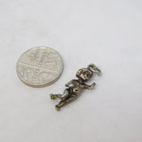 Sterling Silver Classical Cherub Charm Pendant Vintage c1970