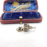 Sterling Silver Marriage in the Church Opening Charm Pendant Vintage c1970
