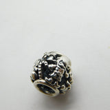 Sterling Silver Pandora Christmas Elves Charm Pendant Vintage c1970