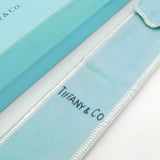 Tiffany & Co. Blue Card Long Form Jewellery Box & Pouch Vintage c1950