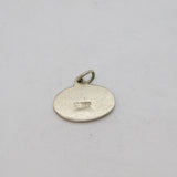 Sterling Silver 'RHD' Enamel Train Image Souvenir Charm Pendant Vintage c1970s