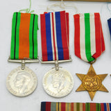 WWII Period Four-Piece Medal Group Major C.P Costehoe Antique c1940s
