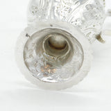 George III Sterling Silver Floral Embossed Cream Jug Antique 1750 London