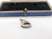 Sterling Silver Rocking Horse Charm Pendant Vintage c1970