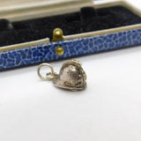 Sterling Silver Traditional Fire Helmet Charm Pendant Vintage c1970