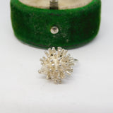 Sterling Silver Hedgehog Charm Pendant Vintage c1970