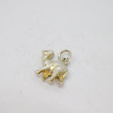 Sterling Silver Camel Charm Pendant Vintage c1970