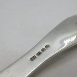 Sterling Silver Small Modernist Salt Spoon Vintage 1971 London