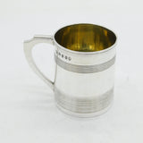 George III Sterling Silver Christening Mug Antique 1800 London