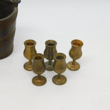 Victorian Collection of Metalware Dolls House Ornaments Antique c1890s
