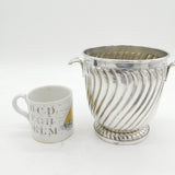 Sterling Silver Fluted Pattern Ice Bucket Vintage 1996 Birmingham