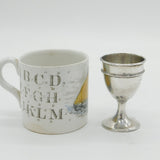 18th Century George III Sterling Silver Egg Cup Antique c1790 London