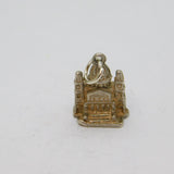 Sterling Silver St Paul's Cathedral Travel Souvenir Charm Pendant Vintage c1970s