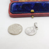 Sterling Silver Raphael's Cherub Charm Pendant Vintage c1970