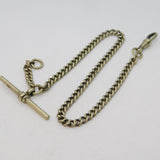 20th Century Silver Plated Albert Watch Chain Antique c1920s