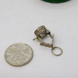 Sterling Silver Wishing Well Charm Pendant Vintage c1970