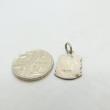 Sterling Silver & Enamel Devon Travel Shield Charm Pendant Vintage c1960