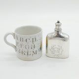 18th Century Georgian Sterling Silver Hunting Interest 'Tallyho' Spirit Flask
