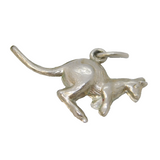 Sterling Silver Kangaroo Charm Pendant Vintage c1970