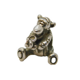 Sterling Silver Tigger Winnie the Pooh Charm Pendant Vintage c1970s
