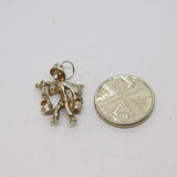 Sterling Silver Water Carrier Charm Pendant Vintage c1970