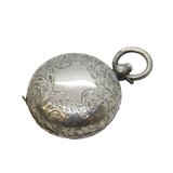 Edwardian Sterling Silver Sovereign Case Antique 1907 Birmingham
