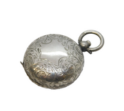 Edwardian Sterling Silver Sovereign Case Antique 1907 Birmingham