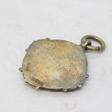 Sterling Silver Crested Sporting Fob Medal Antique 1912 Birmingham