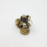 Sterling Silver Pair Of Bells Wedding Charm Pendant Vintage c1970