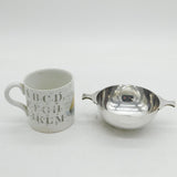 Scottish Sterling Silver Drinking Quaich Cup Vintage 1961 Edinburgh