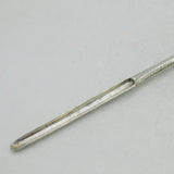 George II Sterling Silver Marrow Scoop Clan Stirling Crest Antique 1751 London