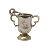 Sterling Silver FA Cup Football Charm Pendant Vintage c1970